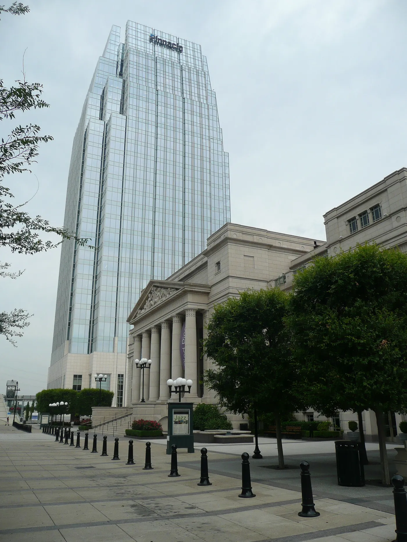 Schermerhorn Symphony Center with the Pinnacle tower behind